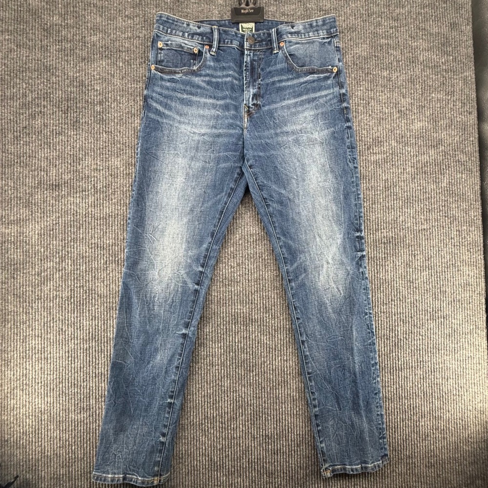 American Eagle Jeans Mens 34x32 Blue Excellent Airflex+ Slim Stretch Denim